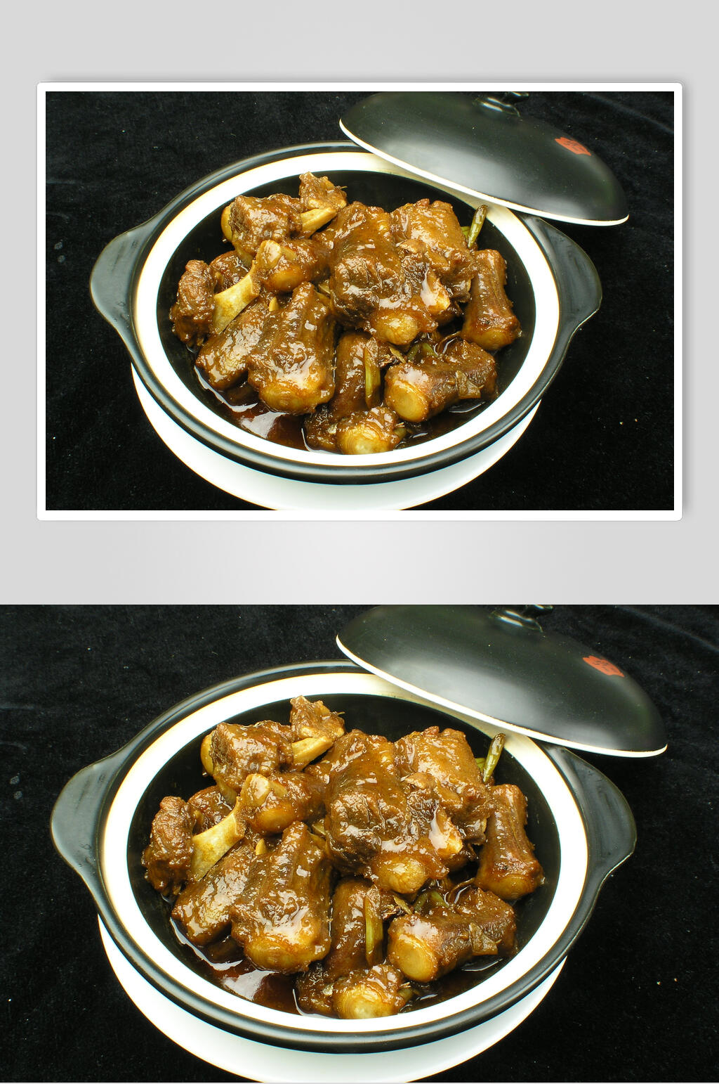 砂锅鸡肉家常菜食品图片素材
