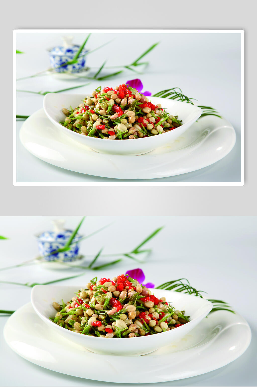 姜汁茉莉花食物高清图片素材