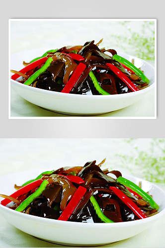 泡椒海白菜食物图片