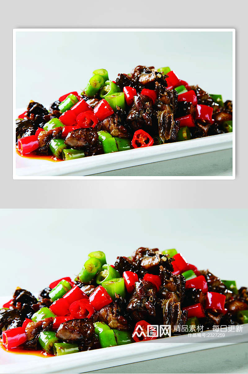 鲜椒稻香鸡餐饮食品图片素材