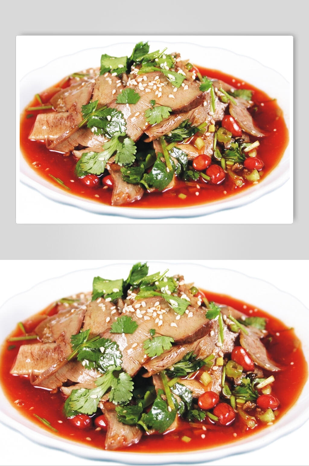 香浓美味夫妻肺片食物图片素材