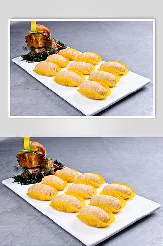 金牌萝卜酥食物高清图片