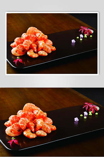 元宝虾食物摄影图片