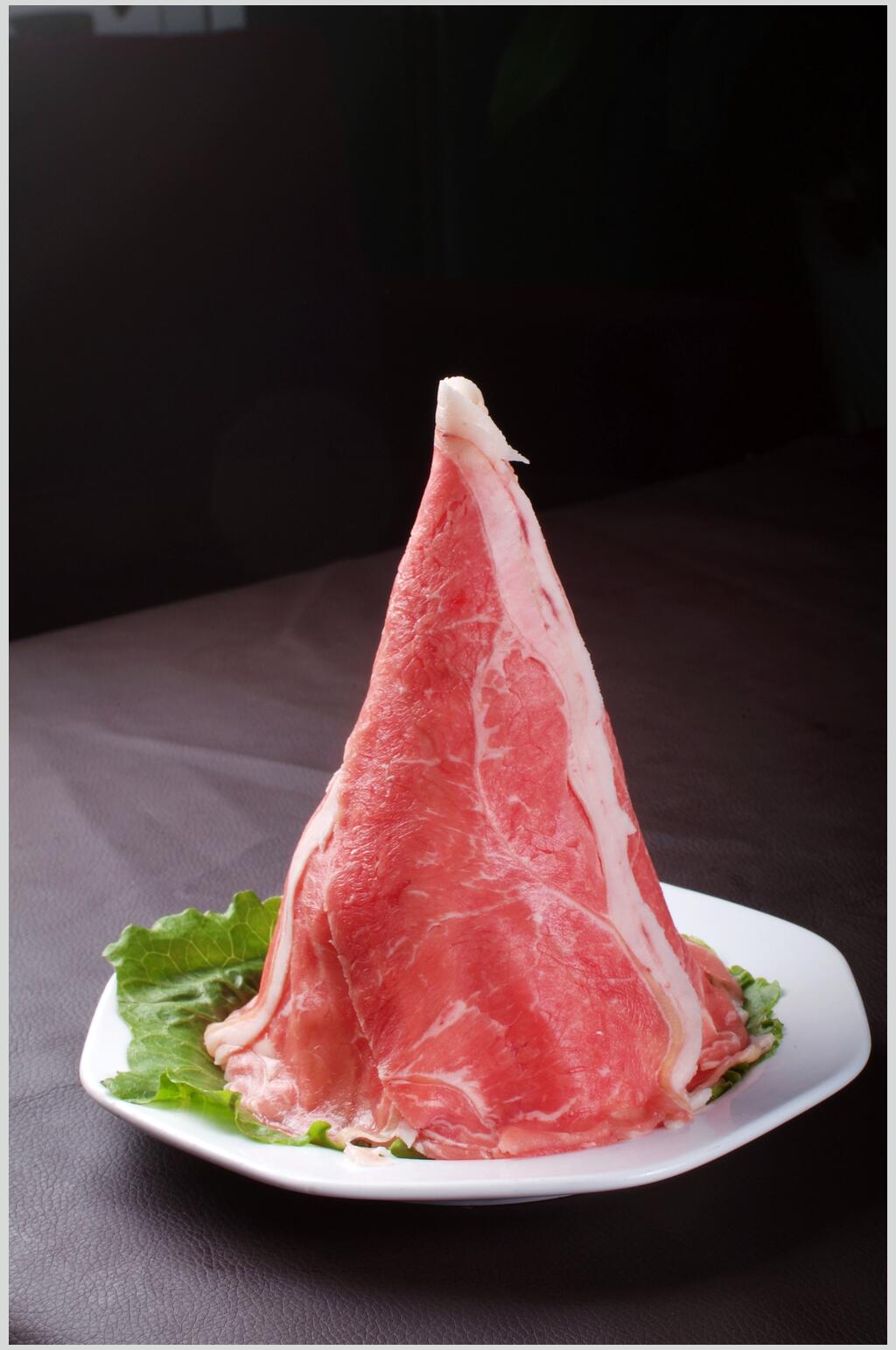 新鲜牛肉类外脊餐饮图片素材