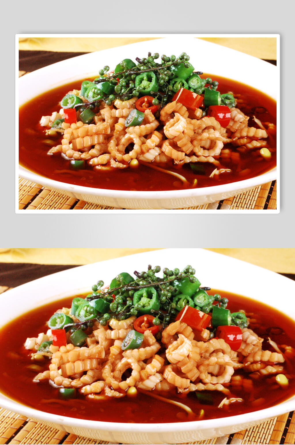 美味鲜椒田鸡图片素材
