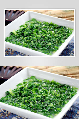 钵钵青菜食品高清图片