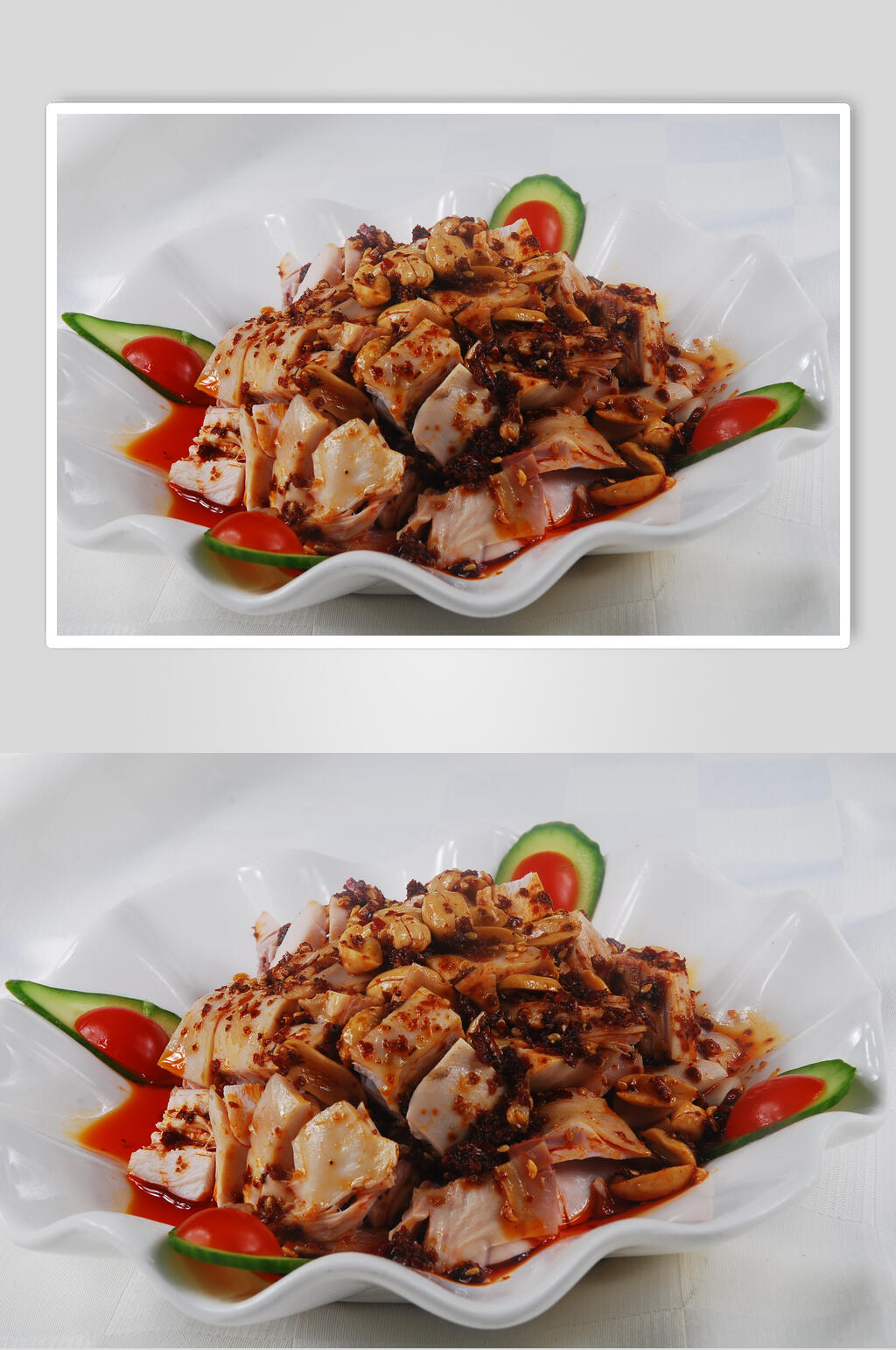 麻辣拌兔丁餐饮食品图片素材