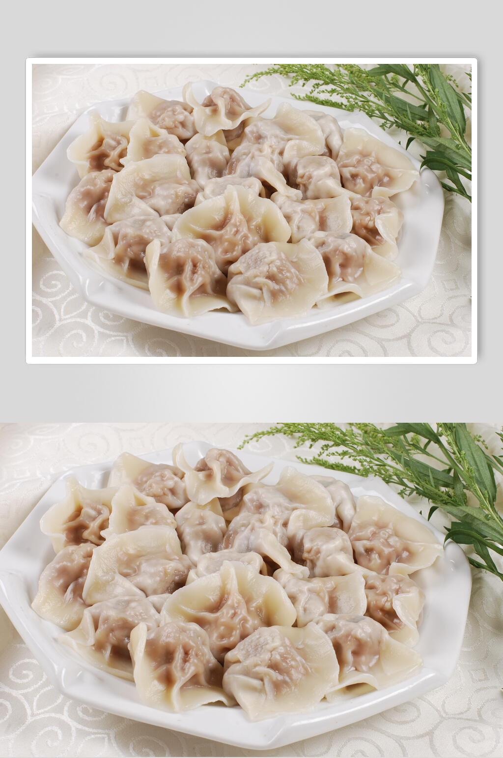 美味手工水饺食物高清图片素材