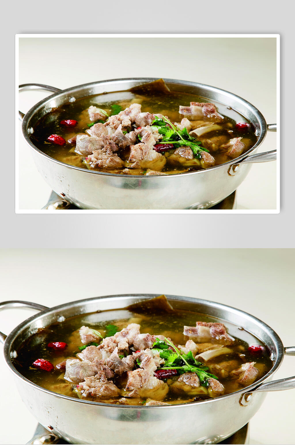 排骨炖海带食物图片素材