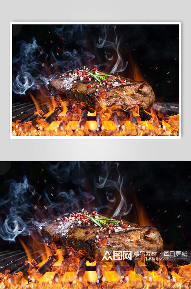 招牌时尚韩式烤肉餐饮高清图片素材