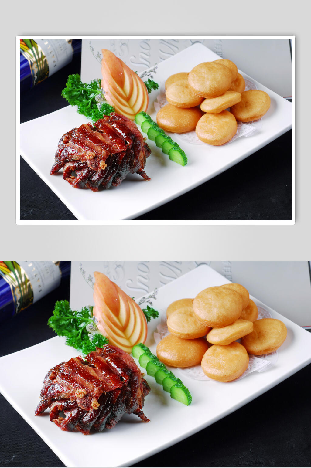 热菜过桥风味鸭高清图片素材