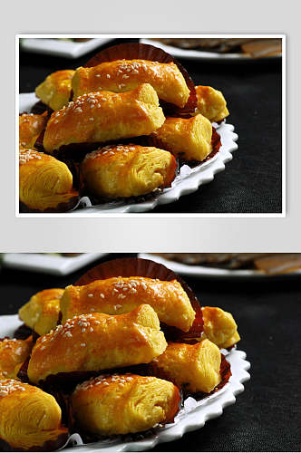 香芋千层酥食品高清图片