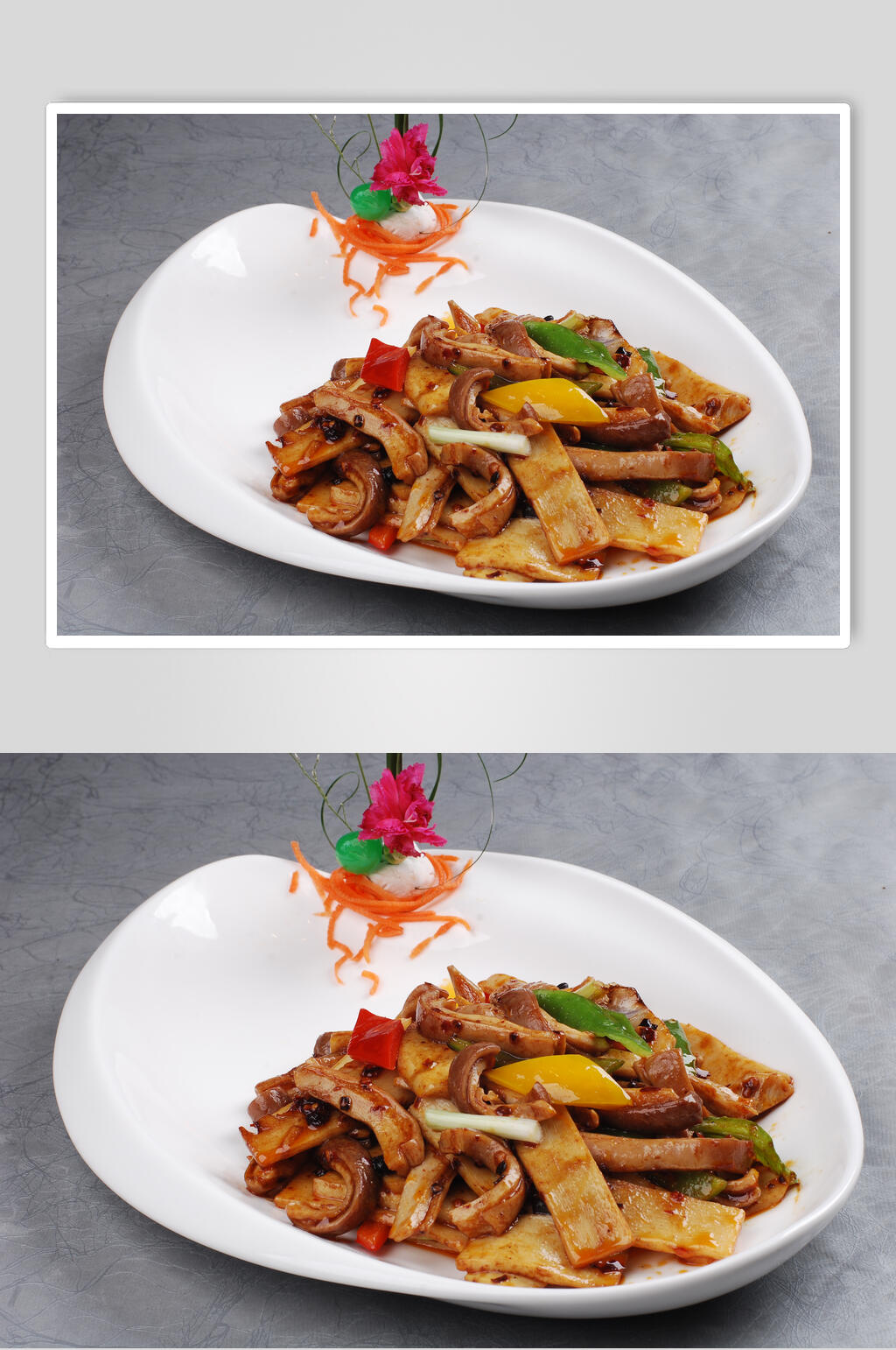 冬笋爆肚仁餐饮食品图片素材