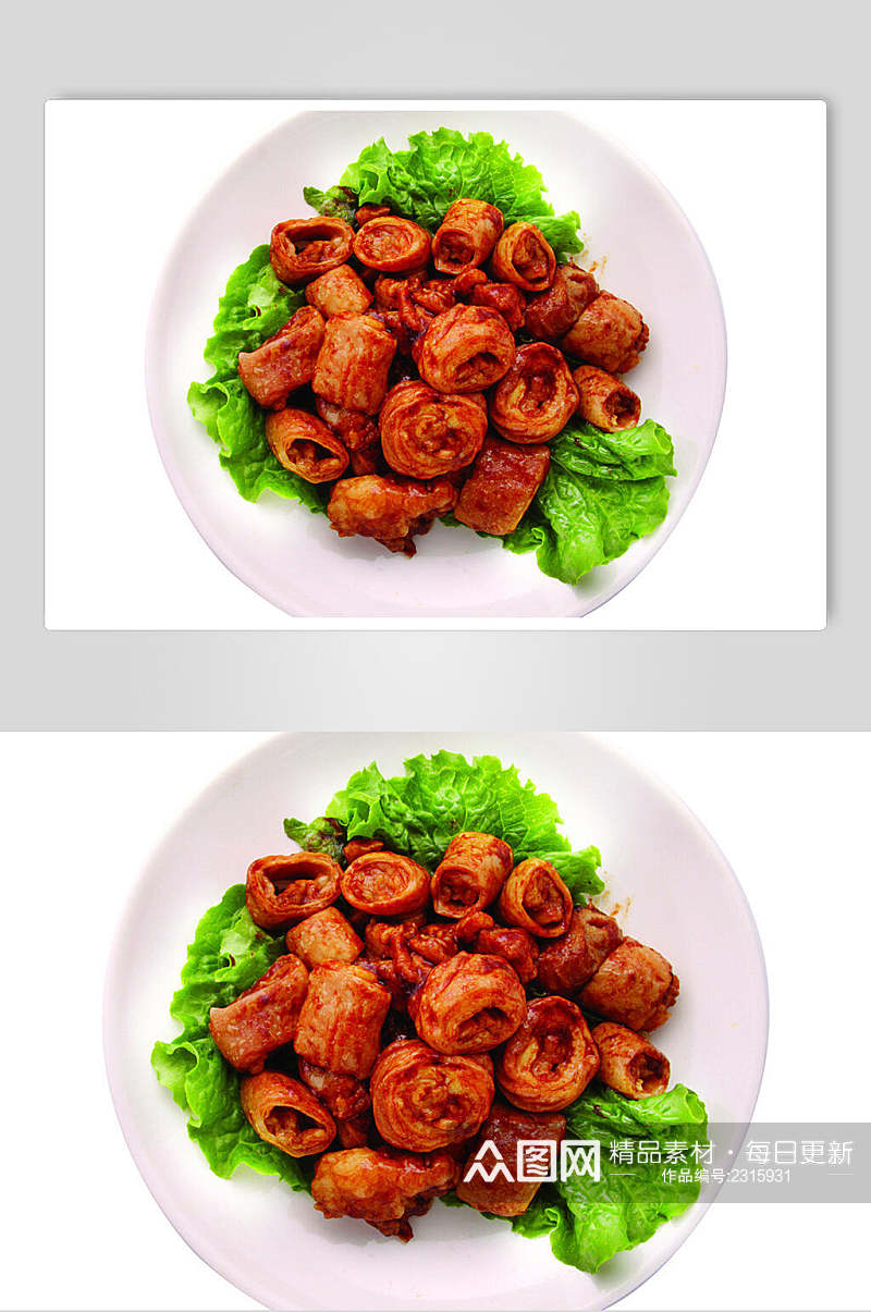 红烧大肠食品高清图片素材