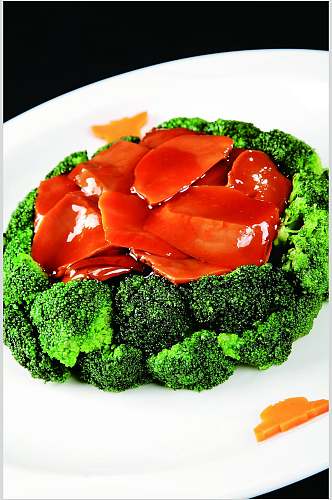 鲍汁百灵菇食品高清图片