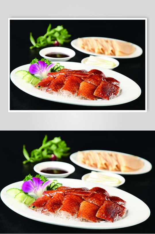 广式片皮鸭高清图片