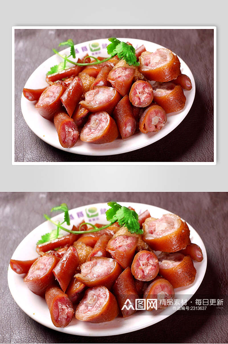 卤菜猪尾餐饮食品图片素材