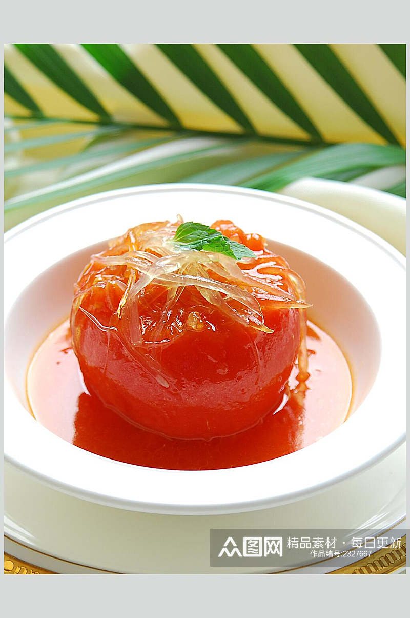 番茄鱼翅餐饮食物图片素材
