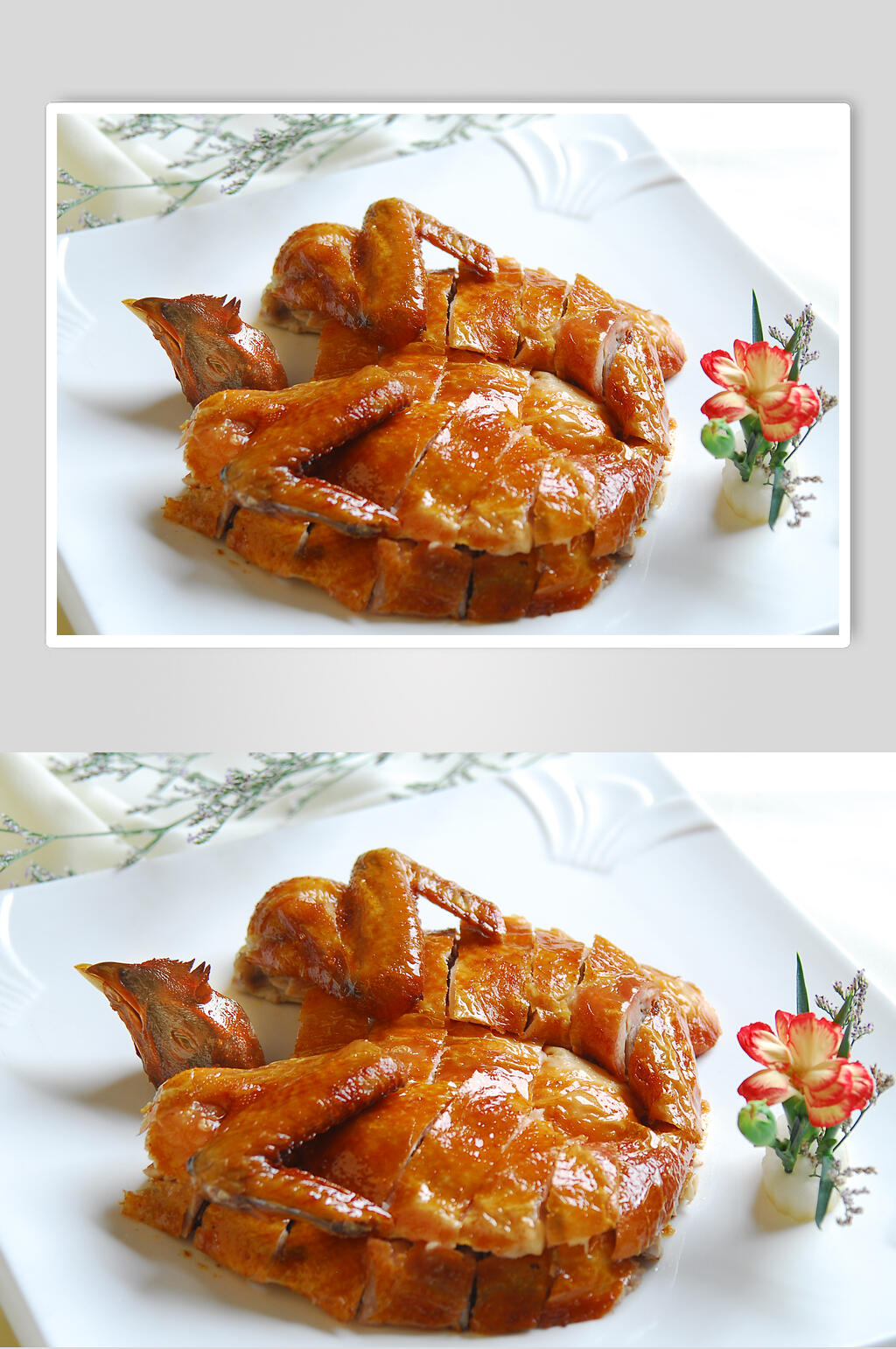 精品宫廷吊烧鸡食品图片素材