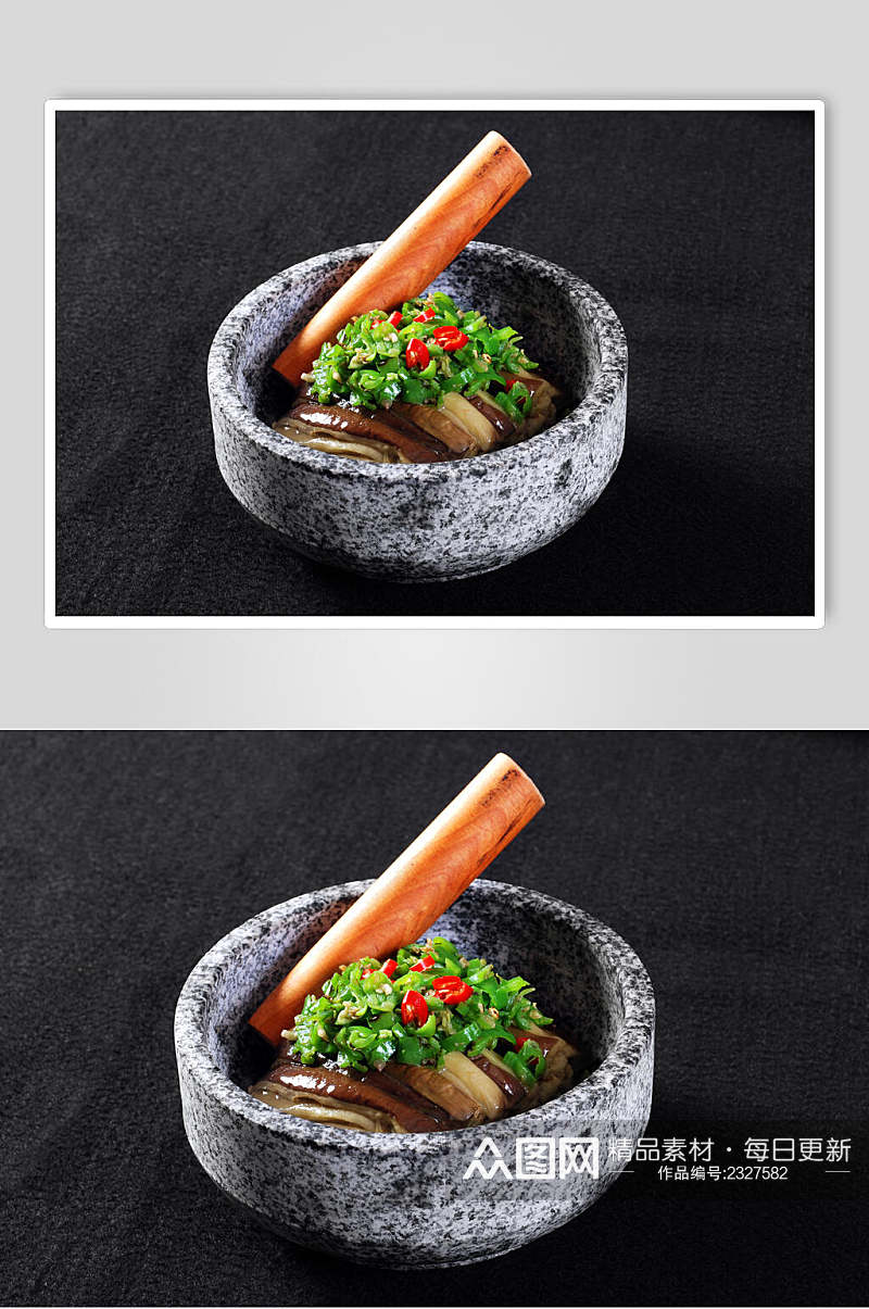 擂椒茄子餐饮食品图片素材