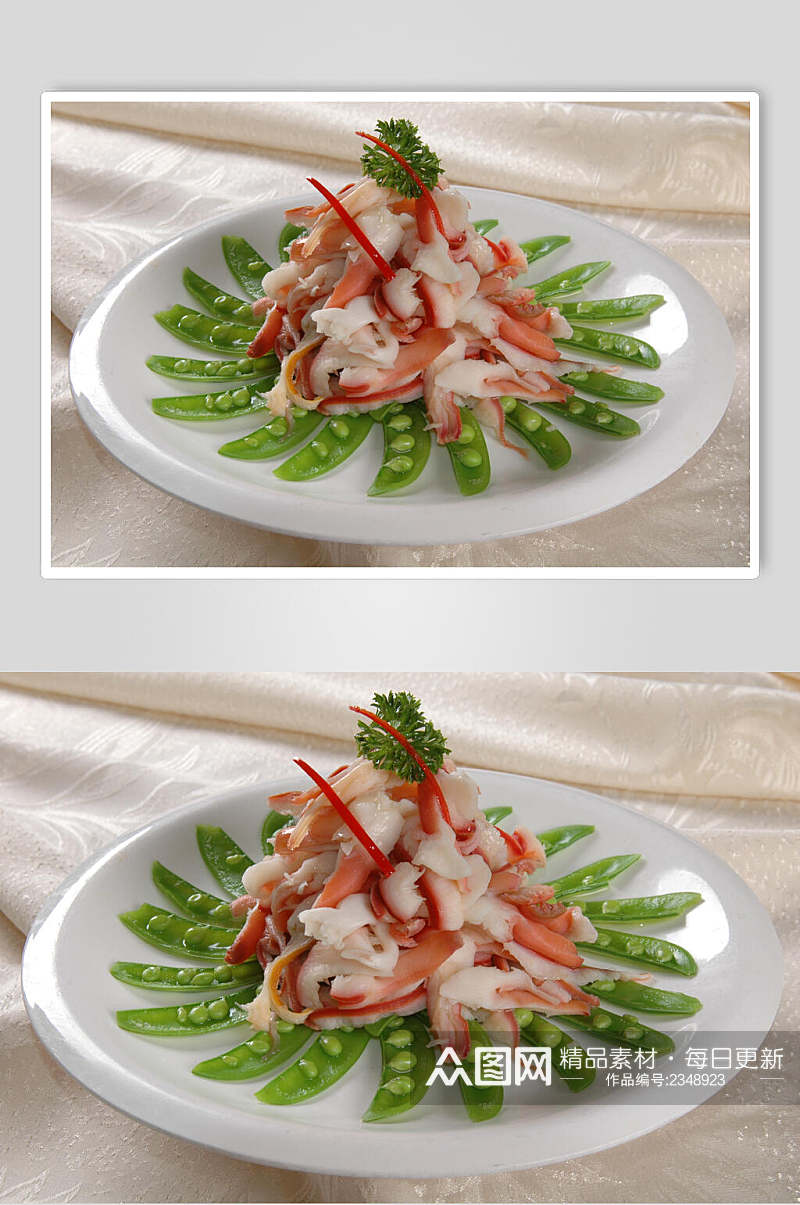 青丝红姗蚌食品高清图片素材