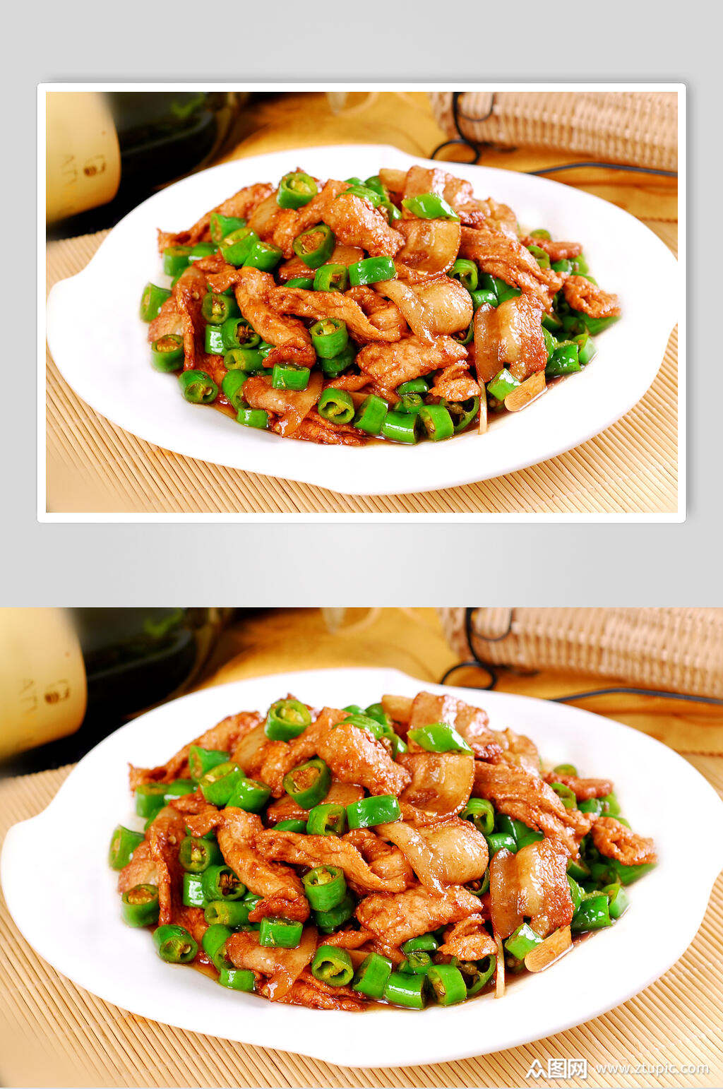 热菜小炒肉高清图片素材