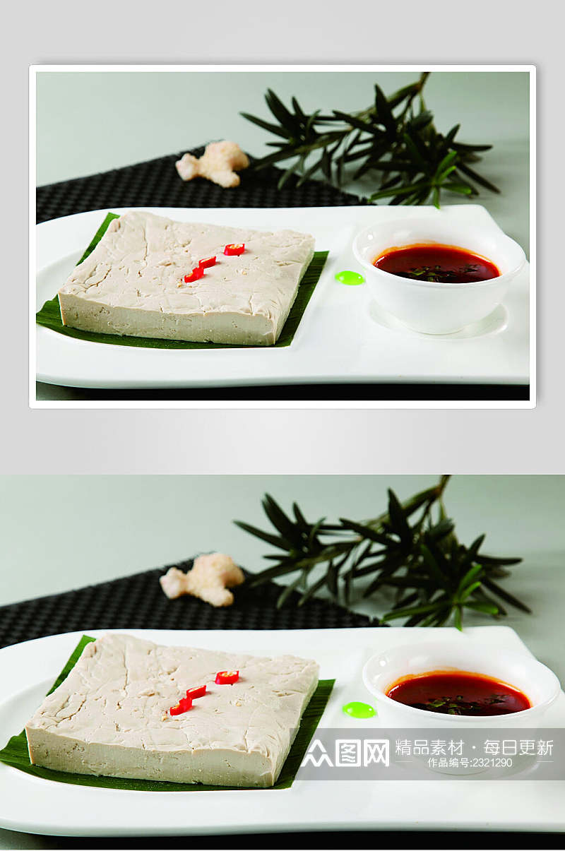 养生自制豆腐餐饮食品图片素材