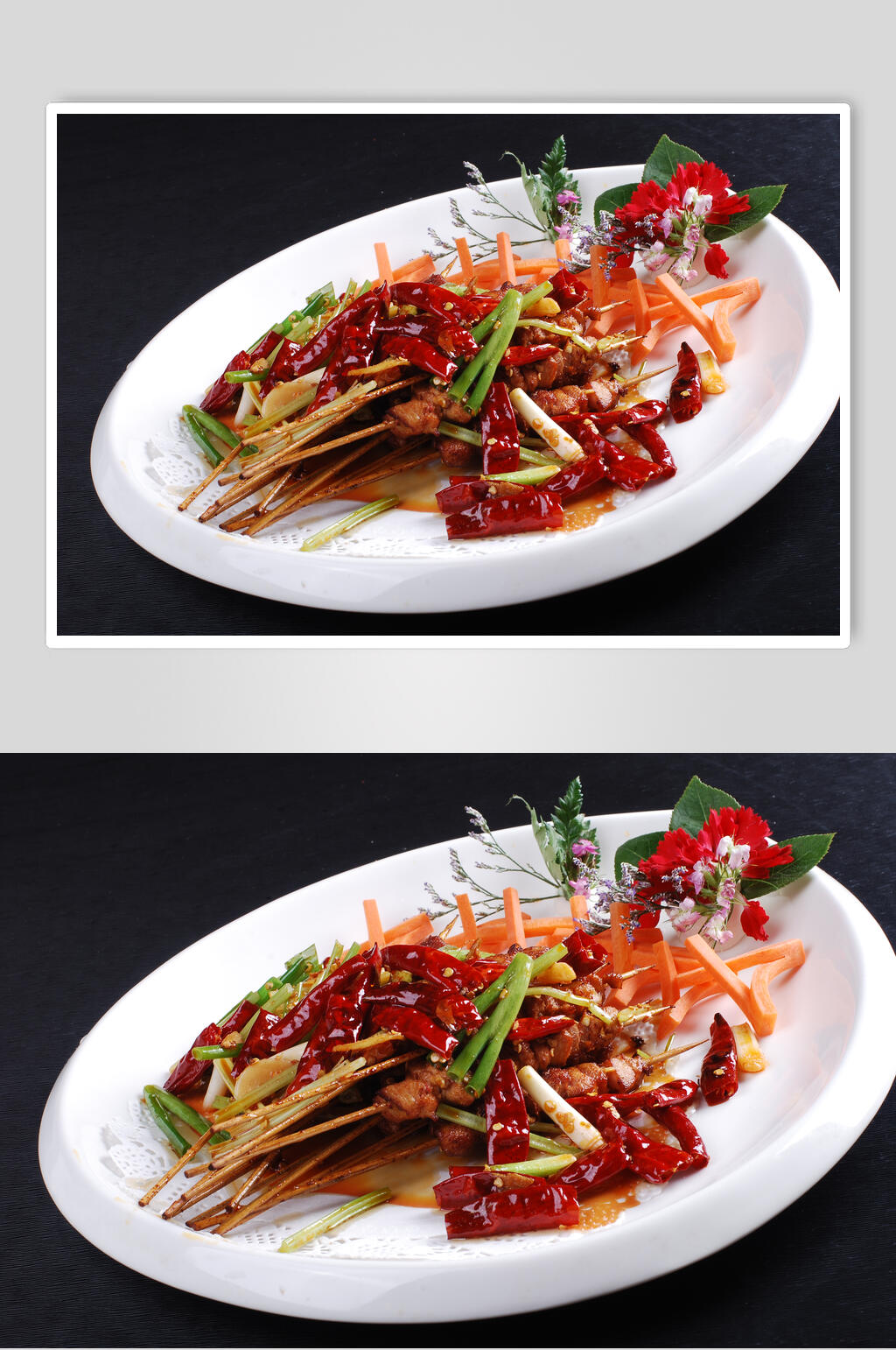 香辣串串香食品高清图片素材
