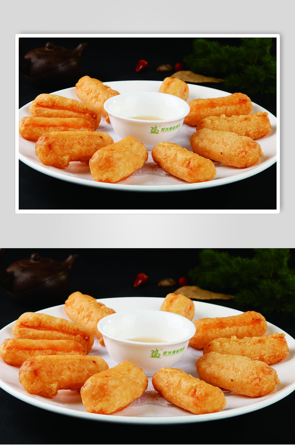 招牌脆皮鲜奶食品高清图片素材