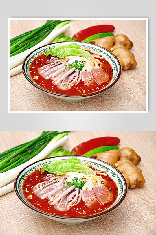 清新四川冒菜食物图片