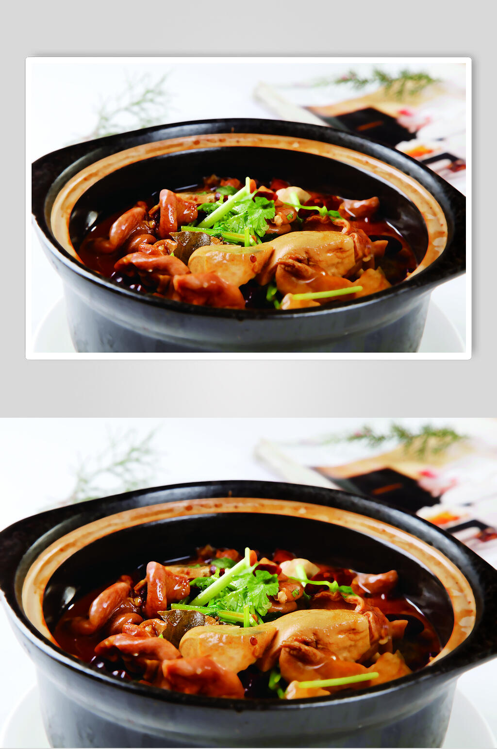 臭豆腐肥肠煲食品高清图片素材