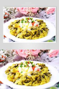 酸菜玉笋餐饮食物图片