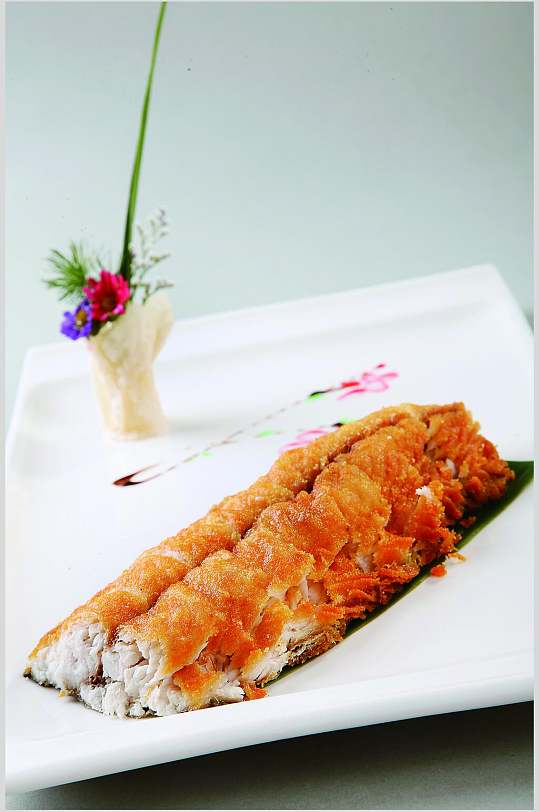 江南风沙鱼食物图片