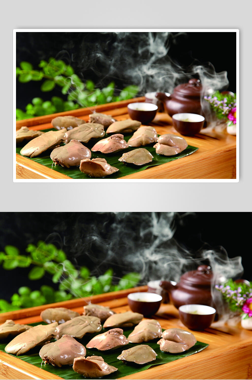 风味鹅肝食物图片素材