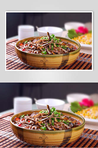 红杏鳝丝餐饮食品图片