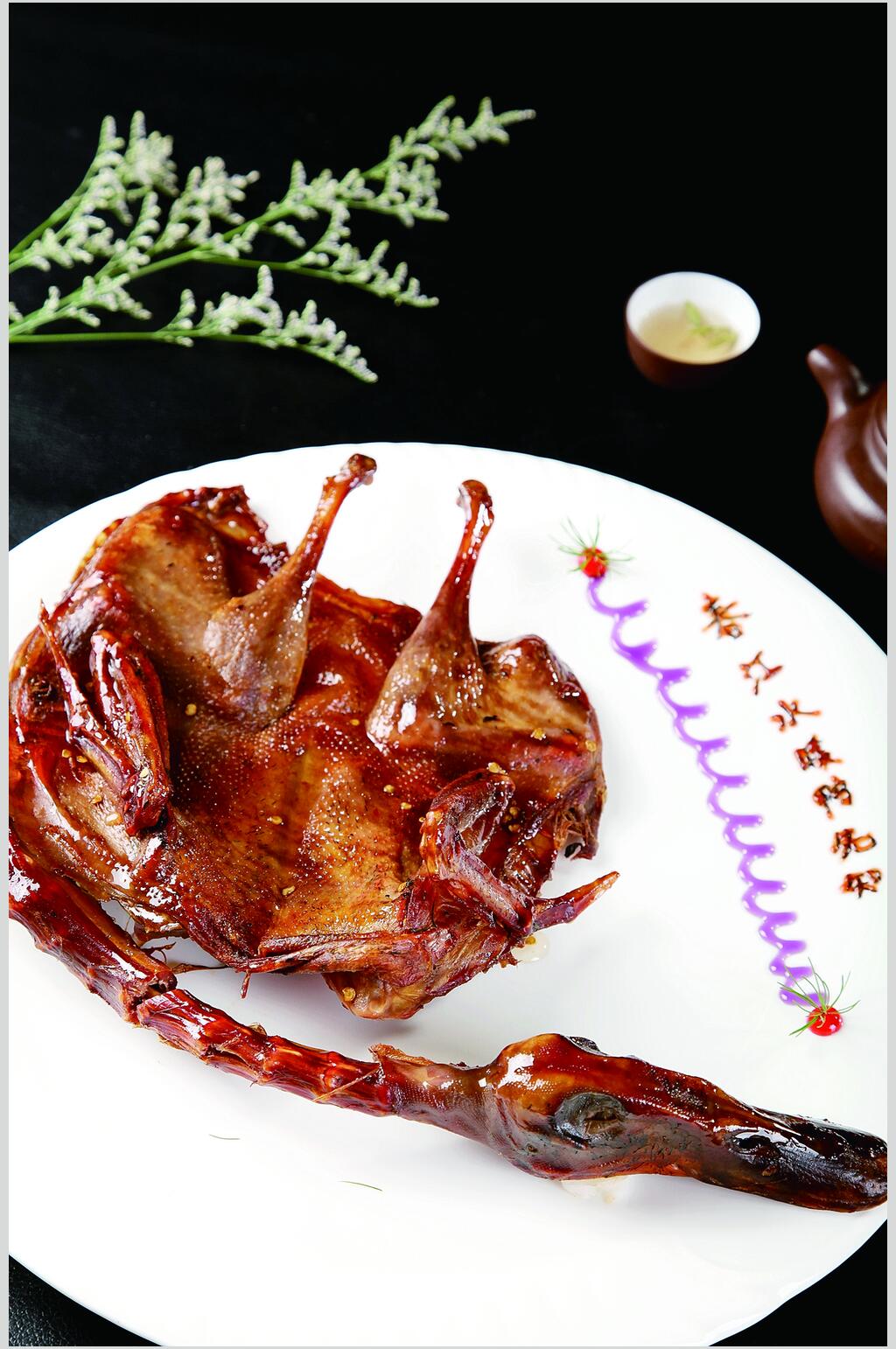 精品酱板鸭食物高清图片素材