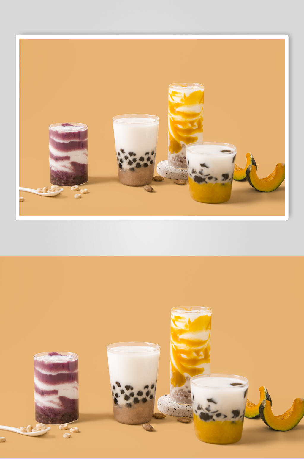 清新美味下午茶奶茶摄影图素材