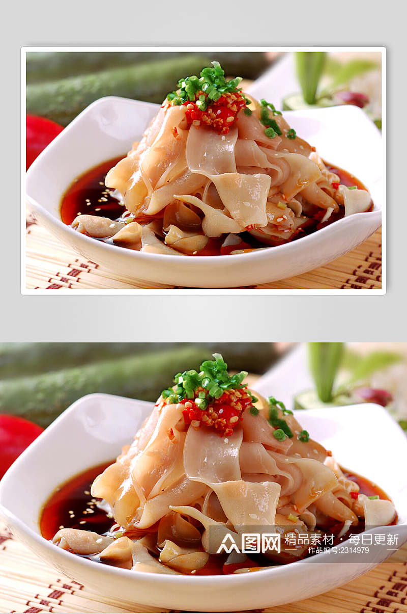 藤椒鹅肠食品图片素材