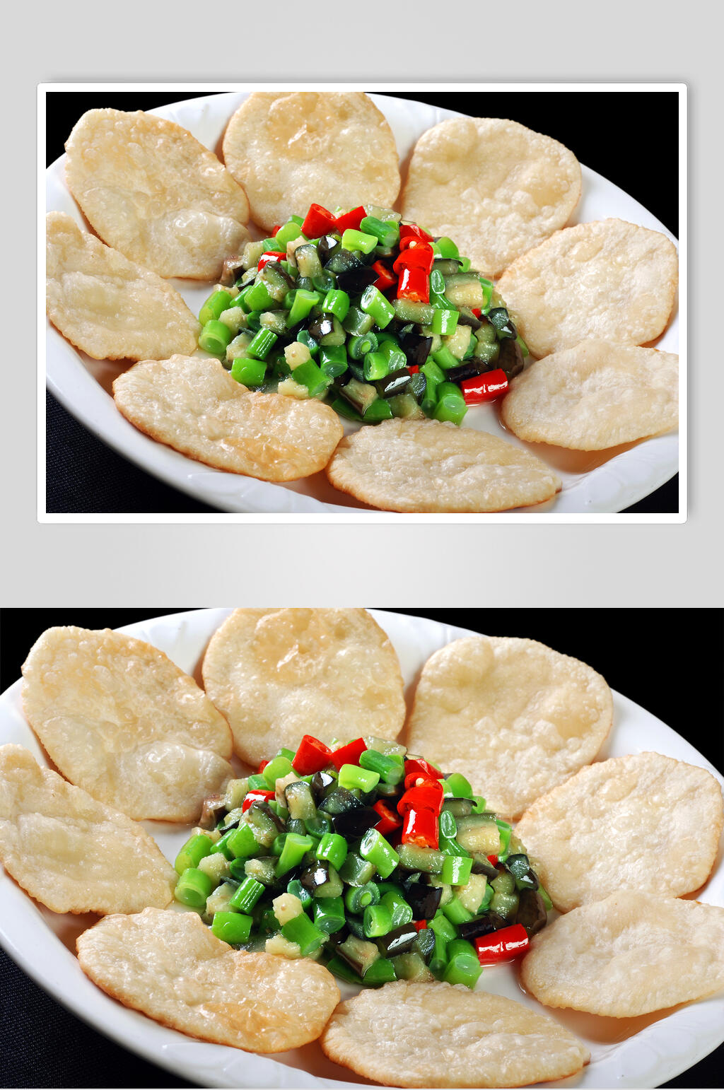 特色小吃锅边馍馍食品高清图片素材