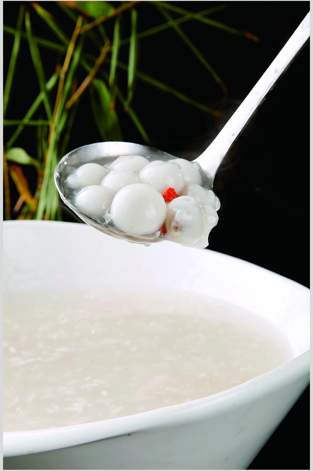 招牌米酒小汤圆食品图片素材