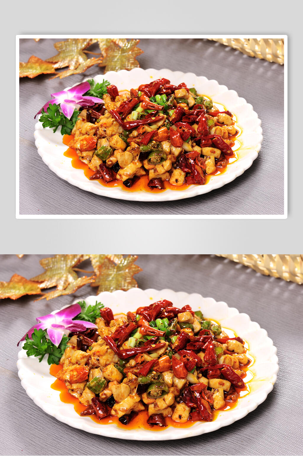 辣子鸡食物图片素材