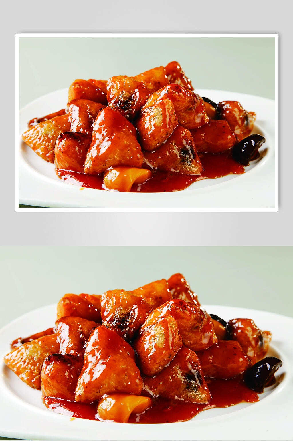 美味蜜粽香栗餐饮摄影图片素材