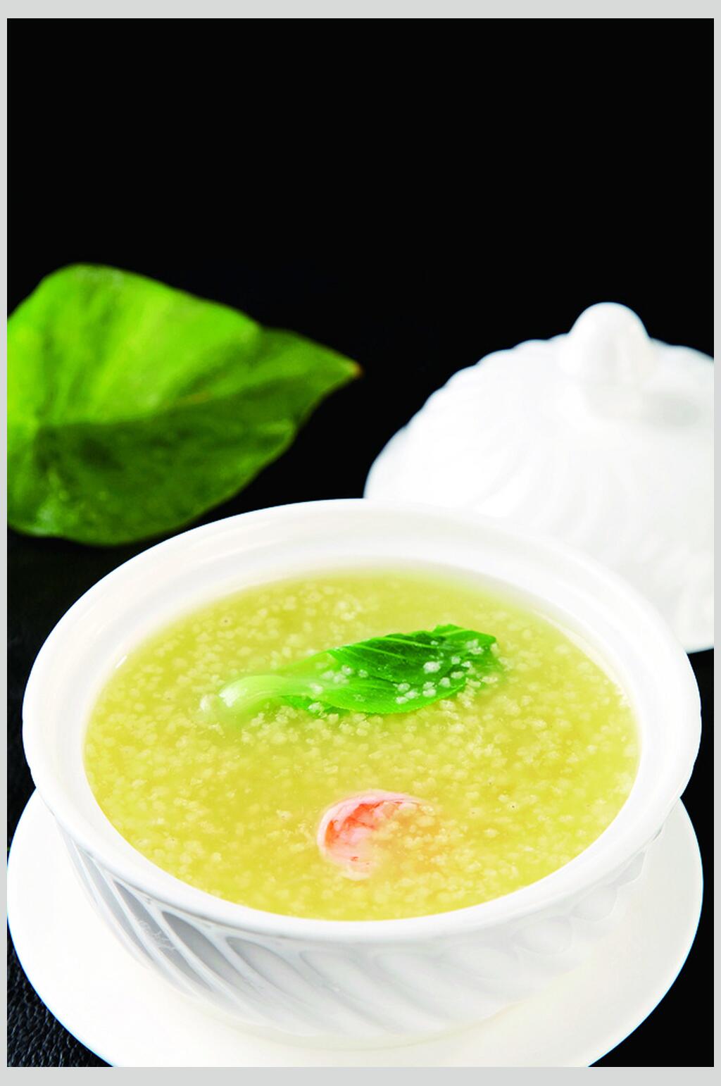 招牌小米养生粥食品图片素材