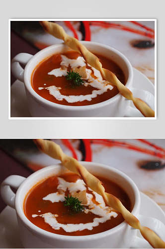 时尚罗宋汤食品图片