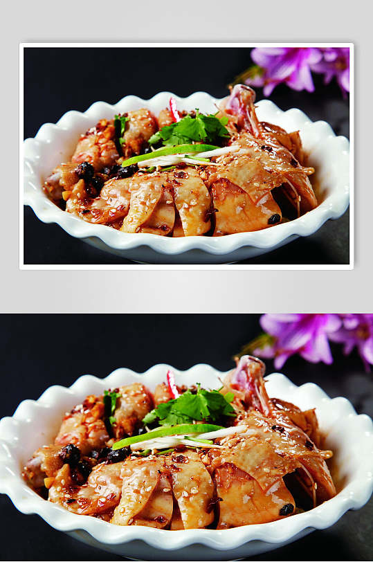 太湖口水鸡食物摄影图片