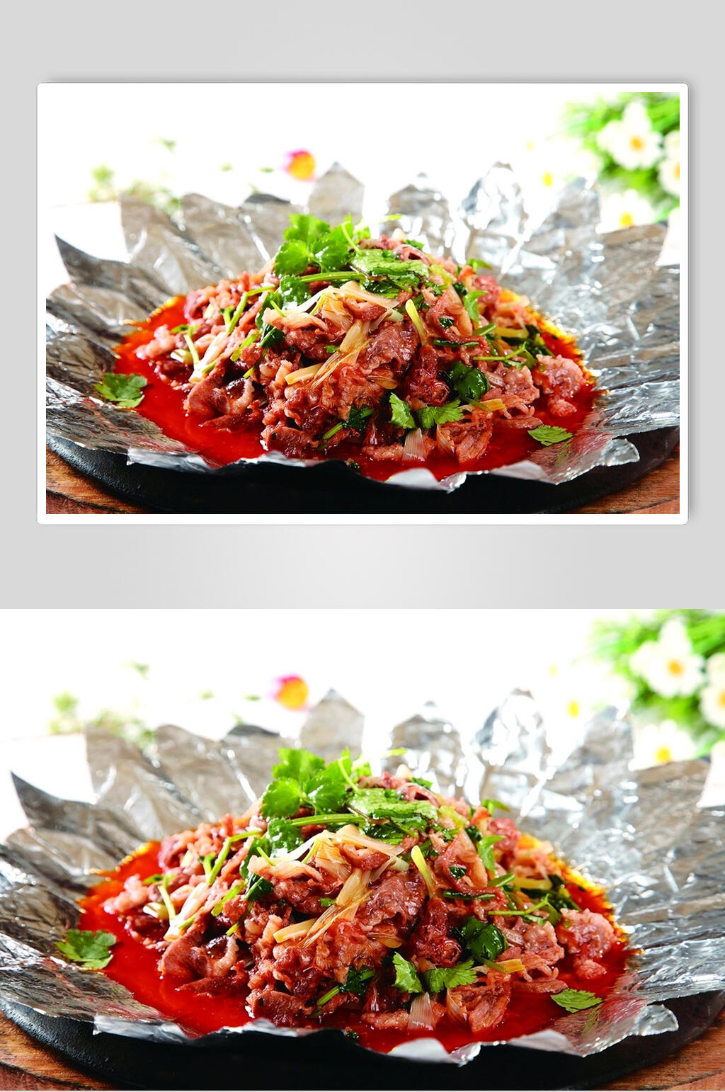 新派百味羊肉食品高清图片素材