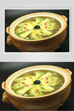 汉水蒸盆子食品菜摄影图片