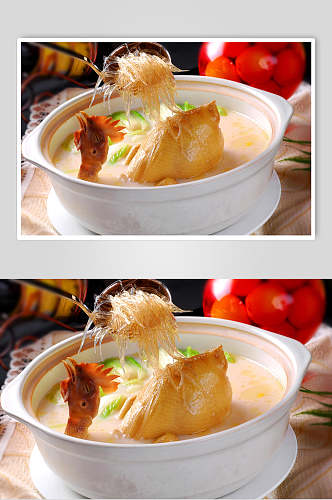 粤菜鸡煲翅图片
