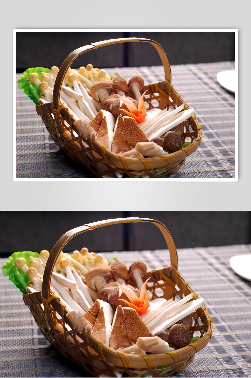 野生菌类山珍食物摄影图片素材