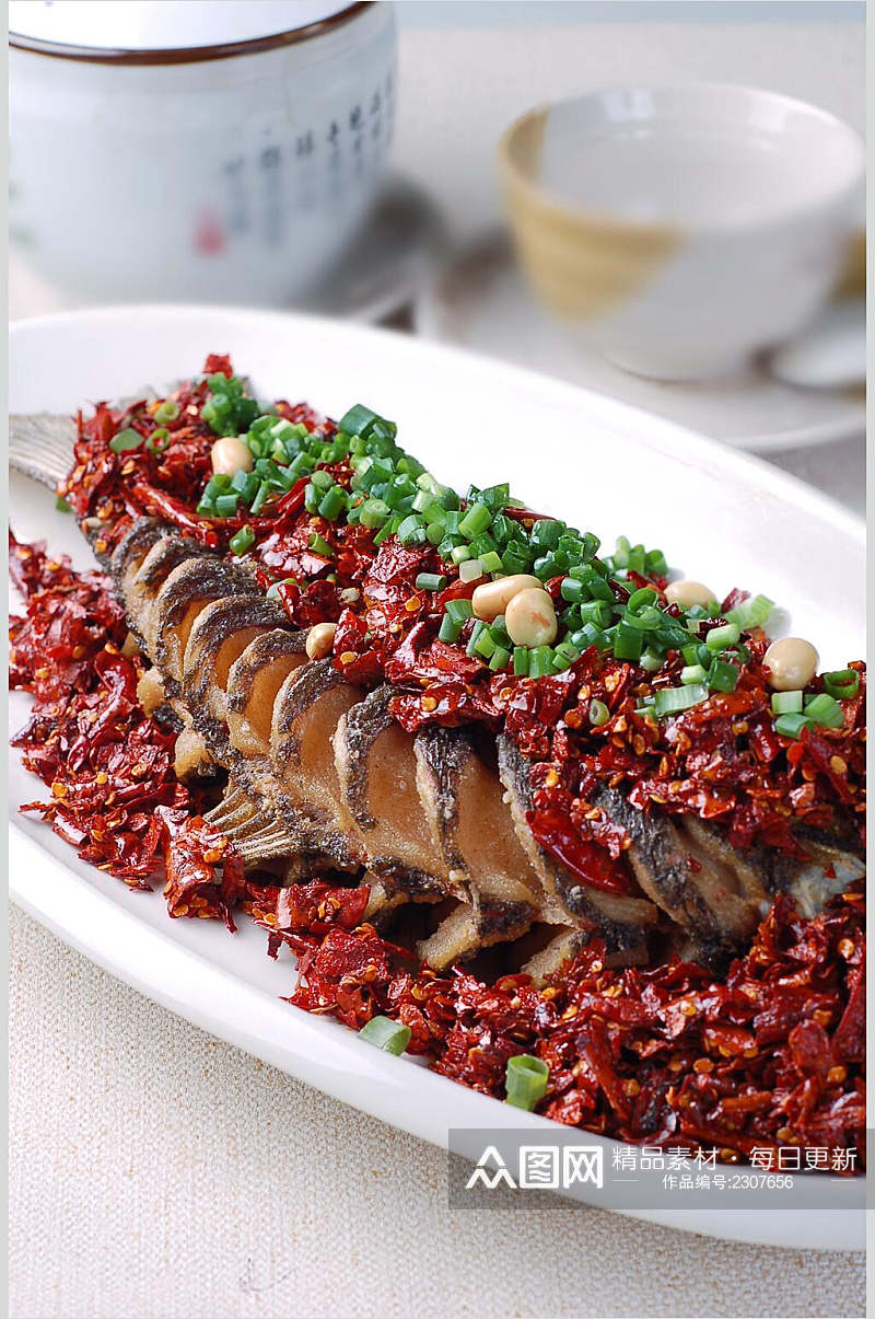 河鲜炝锅鱼适用多种河鲜美食图片素材